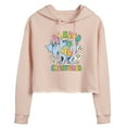 thumbnail image 1 of Horton Hears a Who - Be Kind To All Creatures  - Juniors Cropped Pullover Hoodie, 1 of 5