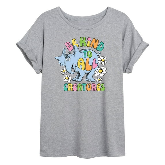 Horton Hears a Who - Be Kind To All Creatures - Juniors Ideal Flowy Muscle T-Shirt
