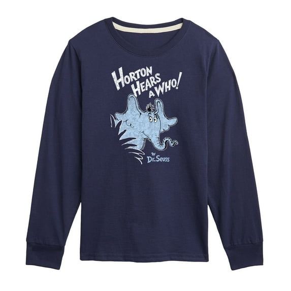 Horton Hears a Who - Distressed - Toddler & Youth Long Sleeve Graphic T-Shirt