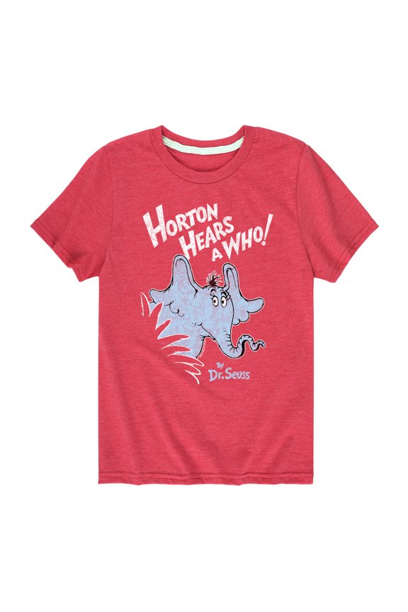 Hears a Who - Distressed - Toddler & Youth Short Sleeve Graphic T-Shirt