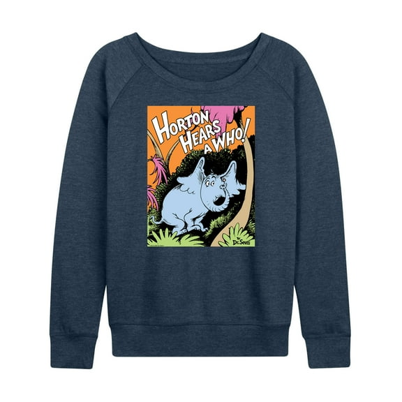 Horton Hears a Who - Forest - Women's Lightweight French Terry Long Sleeve Shirt