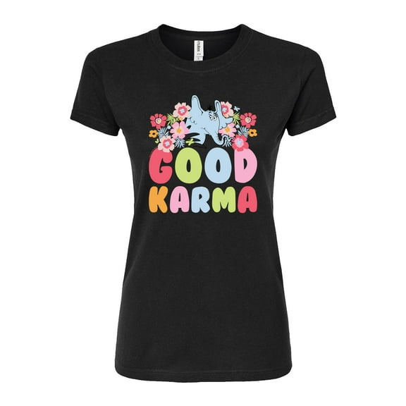 Horton Hears a Who - Good Karma - Juniors Fitted Graphic T-Shirt