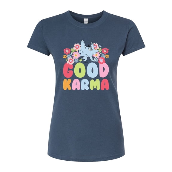 Horton Hears a Who - Good Karma  - Juniors Fitted Graphic T-Shirt