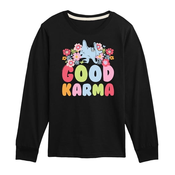 Horton Hears a Who - Good Karma - Toddler & Youth Long Sleeve Graphic T-Shirt