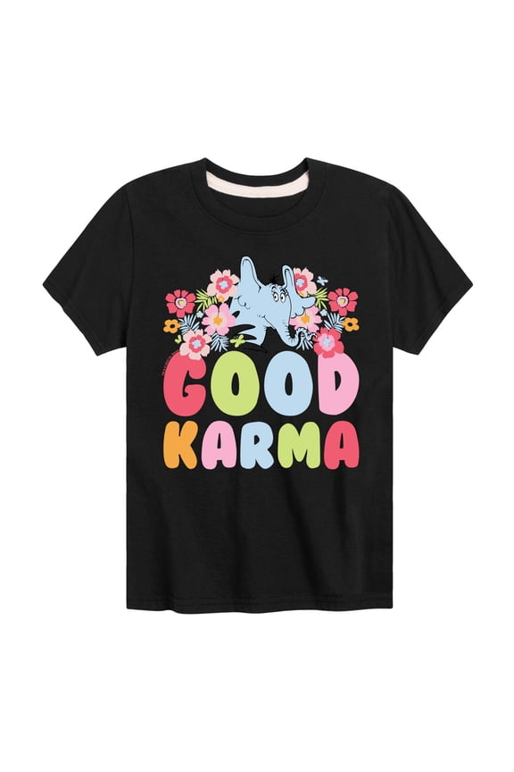 Hears a Who - Good Karma - Toddler & Youth Short Sleeve Graphic T-Shirt