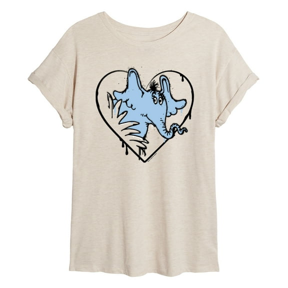 Horton Hears a Who - Heart   - Women's Oversized T-Shirt