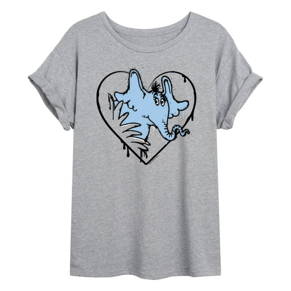 Horton Hears a Who - Heart   - Juniors Ideal Flowy Muscle T-Shirt