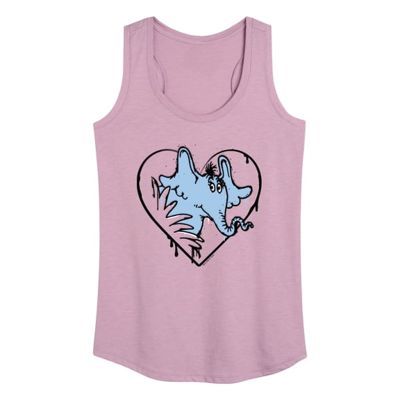 Horton Hears a Who - Heart - Women's Racerback Tank Top