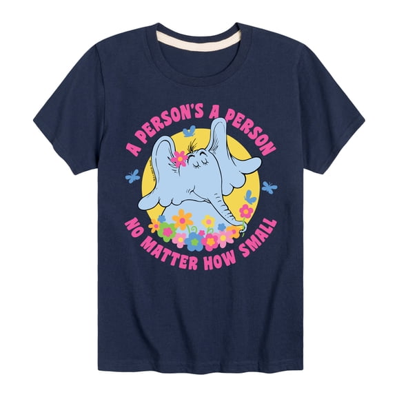 Horton Hears a Who - Horton A Persons A Person - Toddler & Youth Short Sleeve Graphic T-Shirt