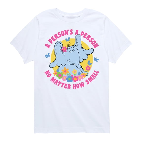Horton Hears a Who - Horton A Persons A Person - Toddler & Youth Short Sleeve Graphic T-Shirt