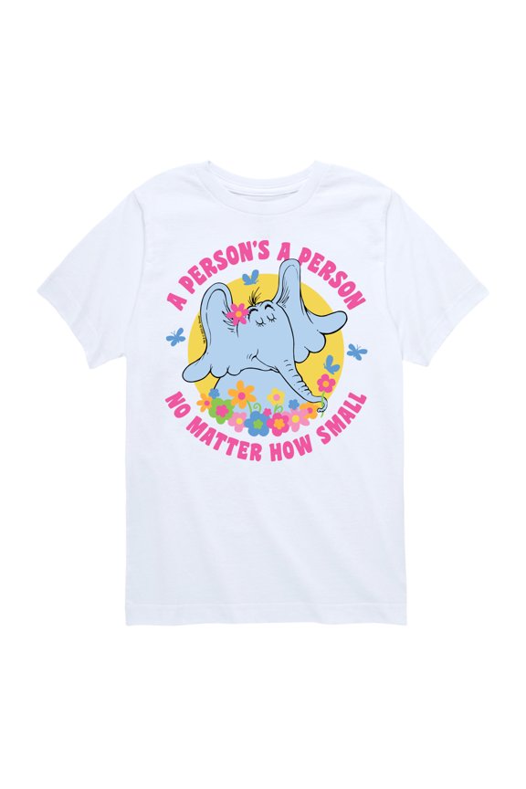 Hears a Who - Horton A Persons A Person - Toddler & Youth Short Sleeve Graphic T-Shirt
