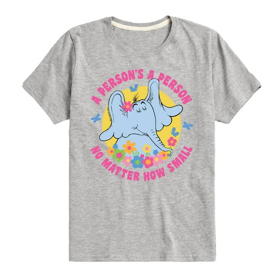 Horton Hears a Who - Horton A Persons A Person - Toddler & Youth Short Sleeve Graphic T-Shirt