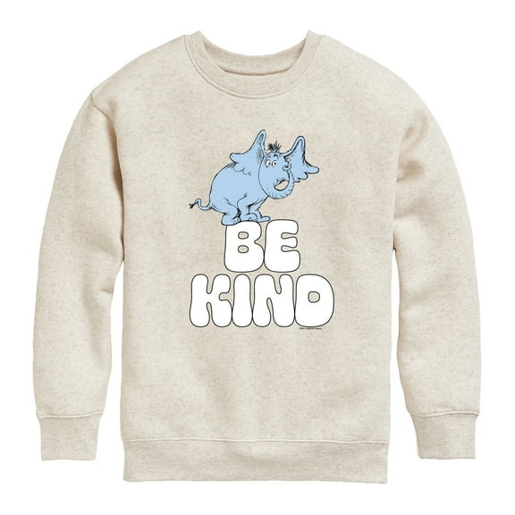 Horton Hears a Who - Horton Be Kind  - Toddler & Youth Crewneck Fleece Sweatshirt