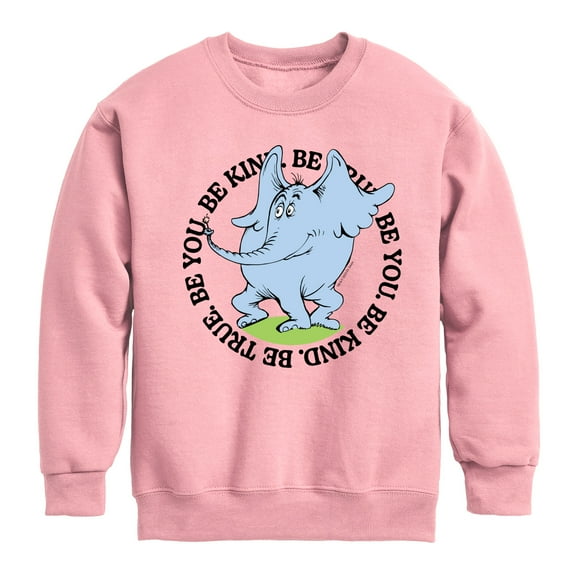 Horton Hears a Who - Horton Kind True You  - Toddler & Youth Crewneck Fleece Sweatshirt