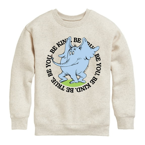 Horton Hears a Who - Horton Kind True You  - Toddler & Youth Crewneck Fleece Sweatshirt