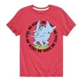 thumbnail image 1 of Horton Hears a Who - Horton Kind True You  - Toddler & Youth Short Sleeve Graphic T-Shirt, 1 of 5