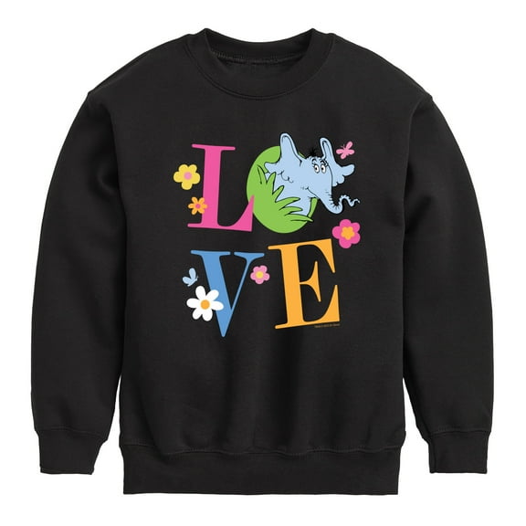 Horton Hears a Who - Horton Love  - Toddler & Youth Crewneck Fleece Sweatshirt
