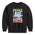 thumbnail image 1 of Horton Hears a Who - Horton Peace Love Happiness  - Toddler & Youth Crewneck Fleece Sweatshirt, 1 of 5