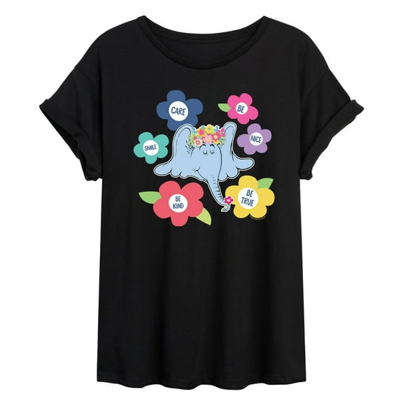 Horton Hears a Who - Kindness Flowers  - Juniors Ideal Flowy Muscle T-Shirt