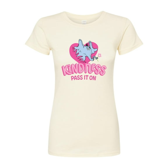 Horton Hears a Who - Kindness Pass It On  - Juniors Fitted Graphic T-Shirt