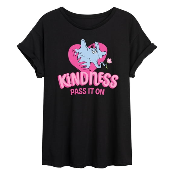 Horton Hears a Who - Kindness Pass It On  - Women's Oversized T-Shirt