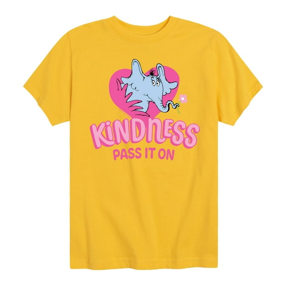 Horton Hears a Who - Kindness Pass It On - Toddler & Youth Short Sleeve Graphic T-Shirt