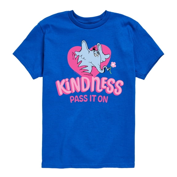 Horton Hears a Who - Kindness Pass It On  - Toddler & Youth Short Sleeve Graphic T-Shirt