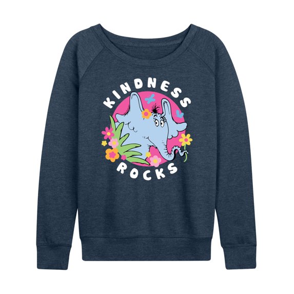 Horton Hears a Who - Kindness Rocks - Women's Lightweight French Terry Long Sleeve Shirt