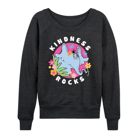 Horton Hears a Who - Kindness Rocks - Women's Lightweight French Terry Long Sleeve Shirt