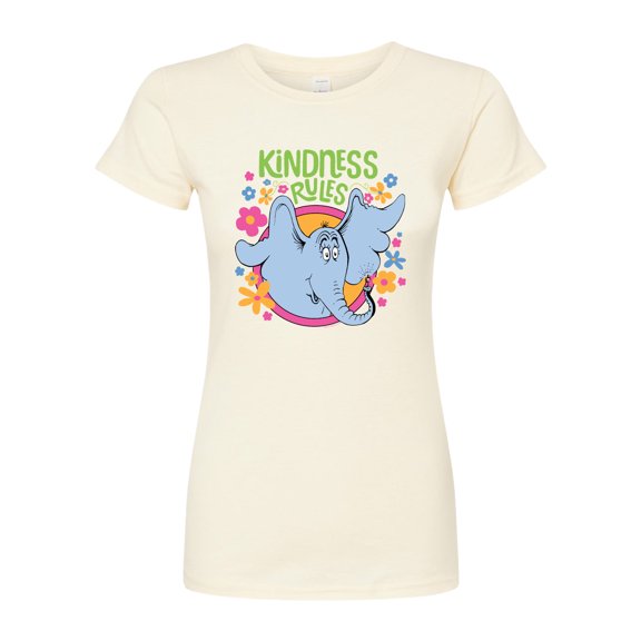 Horton Hears a Who - Kindness Rules  - Juniors Fitted Graphic T-Shirt