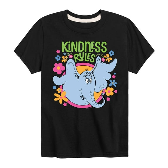 Horton Hears a Who - Kindness Rules - Toddler & Youth Short Sleeve Graphic T-Shirt