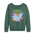 thumbnail image 1 of Horton Hears a Who - Kindness Rules - Women's Lightweight French Terry Long Sleeve Shirt, 1 of 5