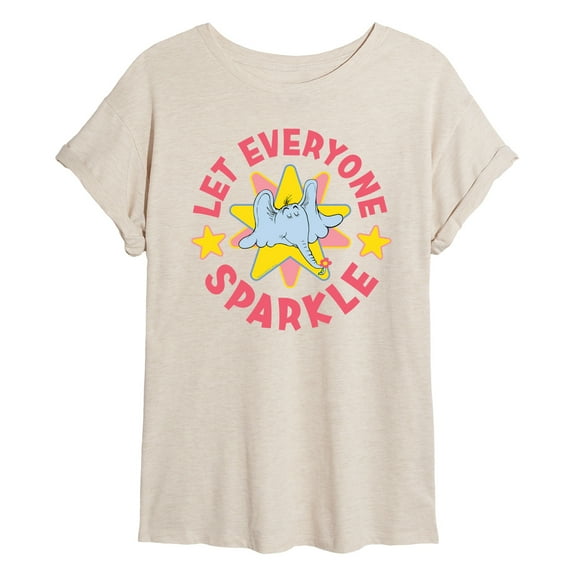 Horton Hears a Who - Let Everyone Sparkle  - Juniors Ideal Flowy Muscle T-Shirt