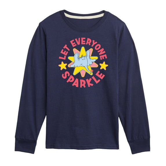 Horton Hears a Who - Let Everyone Sparkle - Toddler & Youth Long Sleeve Graphic T-Shirt