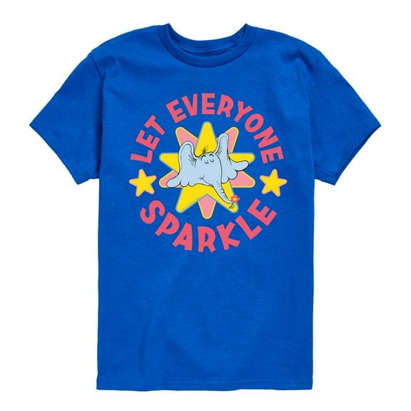 Horton Hears a Who - Let Everyone Sparkle - Toddler & Youth Short Sleeve Graphic T-Shirt