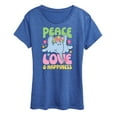 thumbnail image 1 of Horton Hears a Who - Peace Love Happiness - Women's Short Sleeve Graphic T-Shirt, 1 of 6