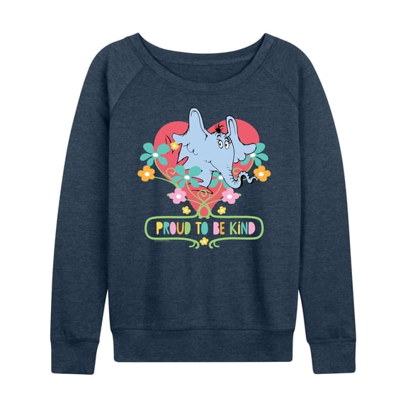Horton Hears a Who - Proud To Be Kind - Women's Lightweight French Terry Long Sleeve Shirt