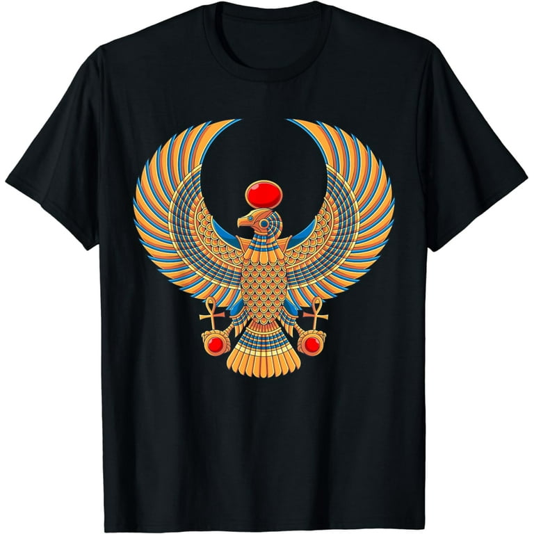 Horus Ancient Egyptian Falcon Hieroglyph T-Shirt Horus Ancient Egyptian Falcon Hieroglyph T-Shirt