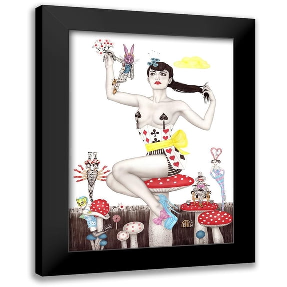 Horwath, Sara 18x24 Black Modern Framed Museum Art Print Titled - Hasenmann