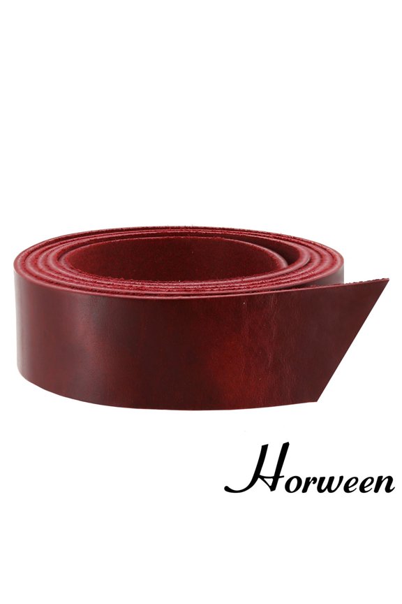 Cavalier Leather Strap, London Bus Red, 55" to 60" Long