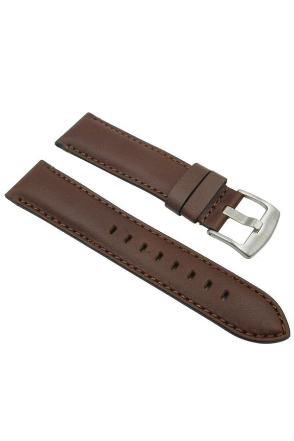 Horween Chromexcel Brown Leather Leather 22mm Watch Strap