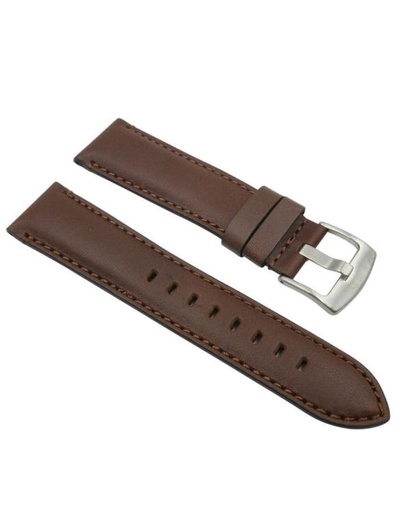Horween Chromexcel Brown Leather Leather 22mm Watch Strap