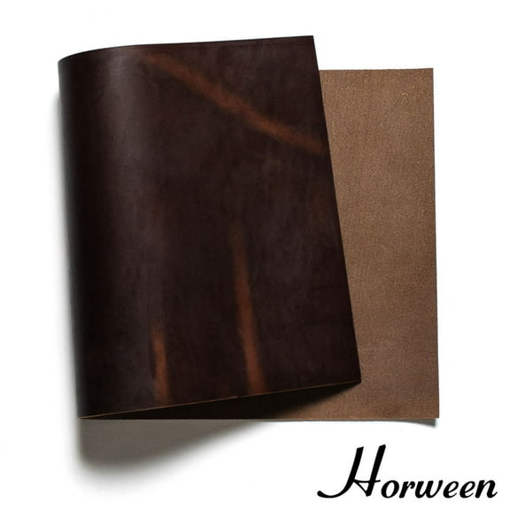 Horween Chromexcel Leather Panel, Brown