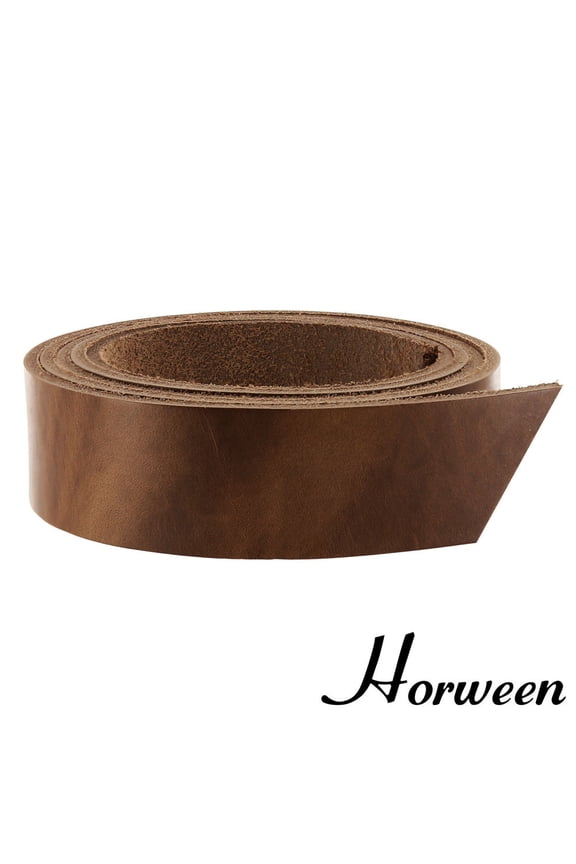 Chromexcel Leather Strap, Natural, 55" to 60" Long