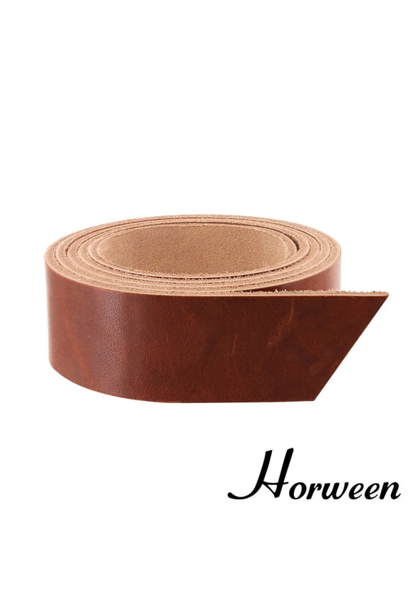 Dublin Leather Strap, English Tan, 55" to 60" Long