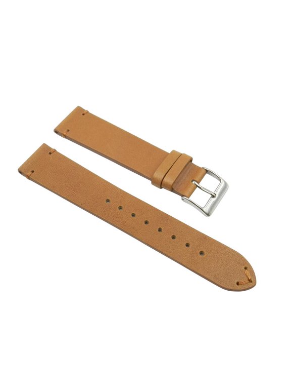 Horween Vintage 22mm Tan Leather Watch Band