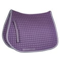 thumbnail image 1 of Horze Adepto Padded All Purpose Quilted Equestrian Saddle Pad For Horses with Two-Tone Trim, 1 of 8