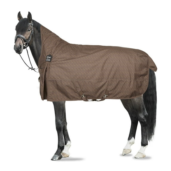 Horze Avalanche 1200D Ripstop High Neck Heavy Weight Waterproof Horse Turnout Blanket (300g Fill)