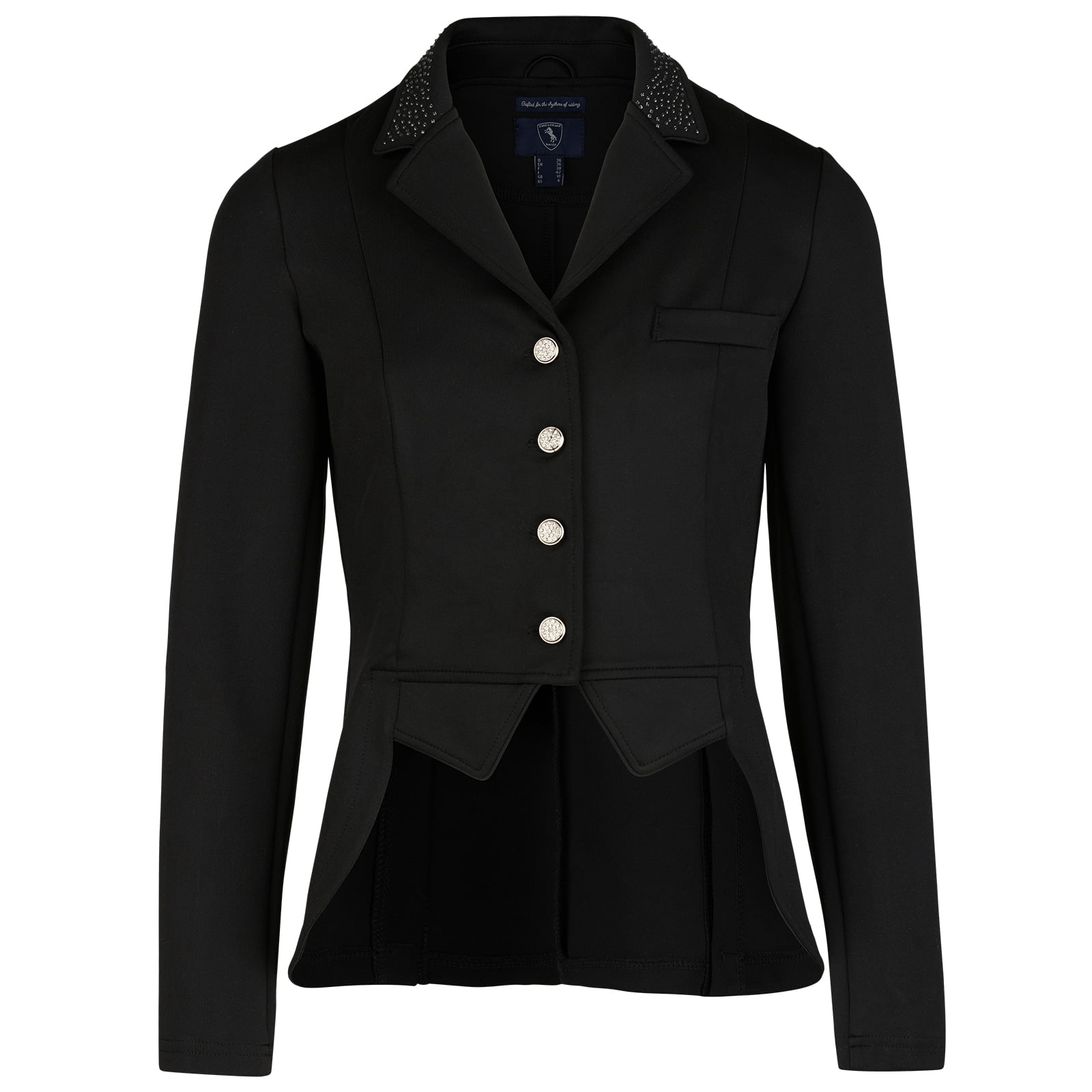 ジャケット・アウター CARLA Lady organdy layered jacket Horze Carla Womens Show Jacket - Walmart.com