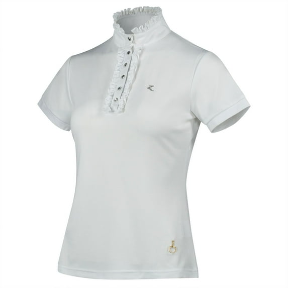 Horze Christel Womens Ruffle Show Shirt